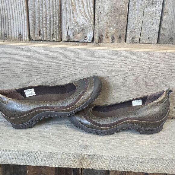 Merrell Plaza Ballet Brown Slip-On Shoes Womens Size 9.5 - Picture 5 of 8